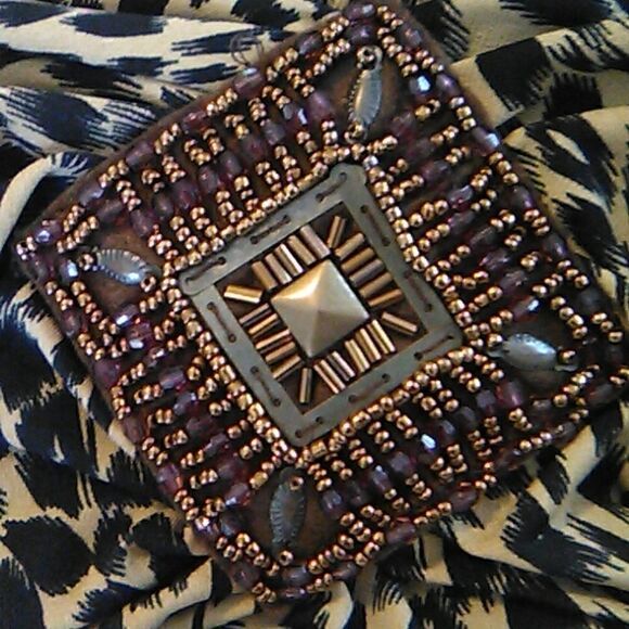 The Pyramid Collection Animal Print Maxi Halter Dress Fairycore Whimsical - Picture 12 of 12